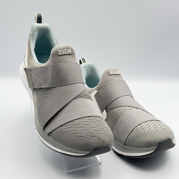 TIEM Latus Women's 9 Cloud Gray Studio Fitness Training Workout Sneaker NWOT - Picture 1 of 12